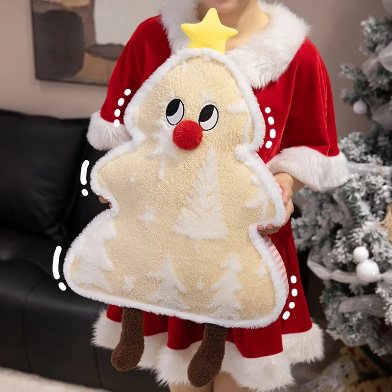 Kerstboom Pluche Knuffels Kerstsfeer Decoraties Kussens Kussens Fotografie Props Vakantie Verrassingsgeschenken