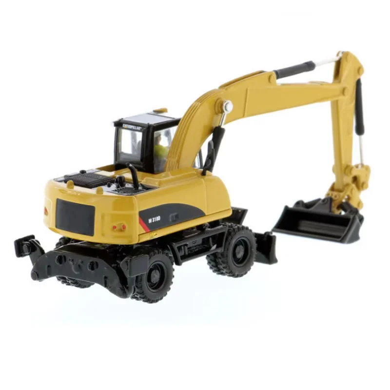 1:87 Scale Alloy M318D Wheel Excavator-High Line Diecast Construction Truck for Toys Collection Series 85177 Type Home Shows