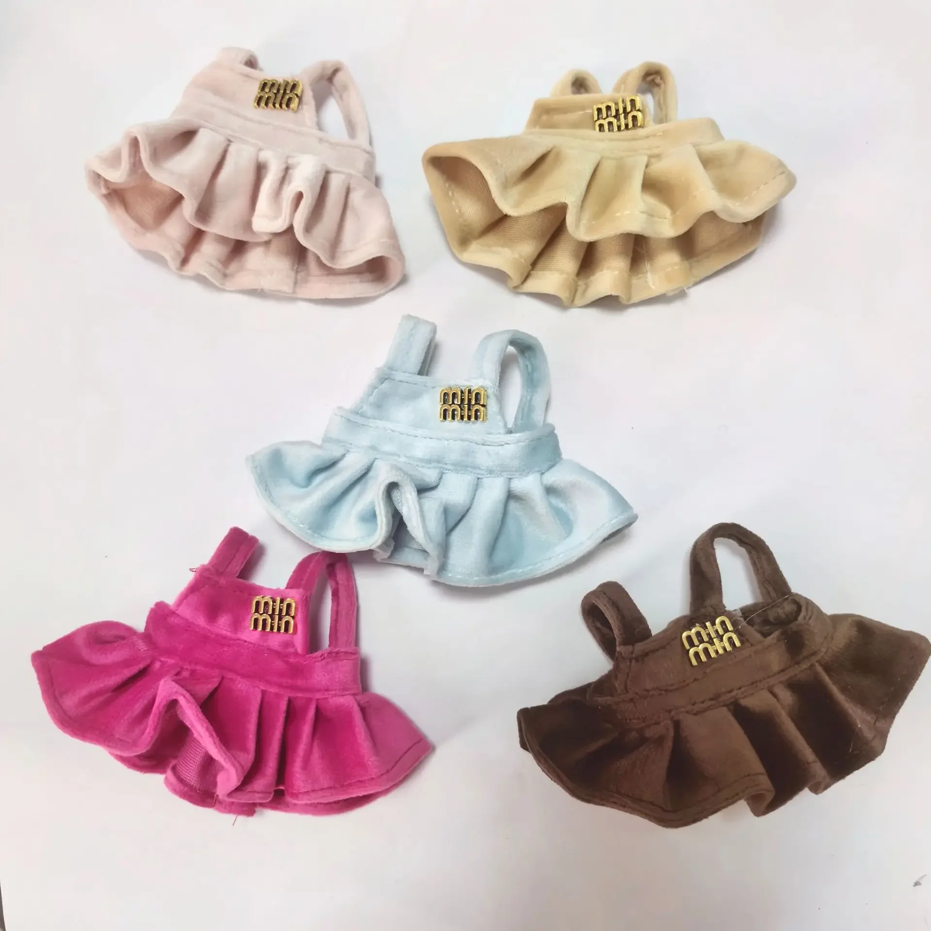 Ropa para Labubu, monos de moda, conjunto de Falda plisada, ropa para muñecas Labubu Idol V1 V2 V3