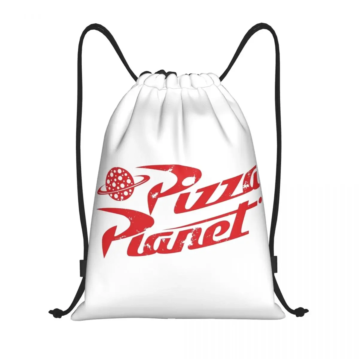 Pizza Planet Toy Story Cartoon Drawstring Bags Sports Backpack Gym Sackpack Pixar String Bags for Cycling