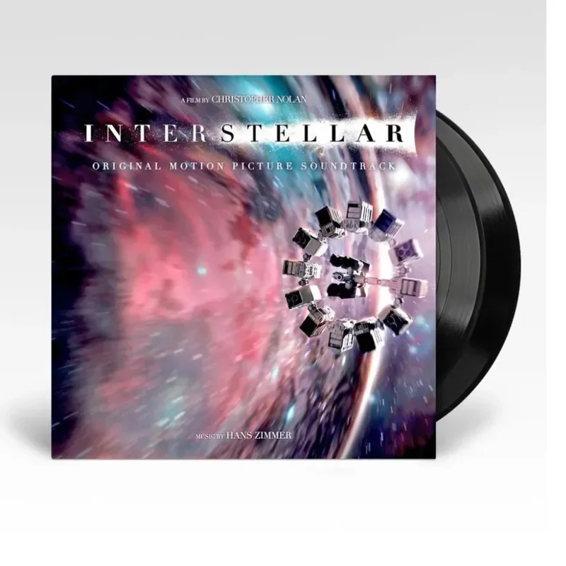 Disque vinyle original du film Interstellar, 2 LP, pour les fans
