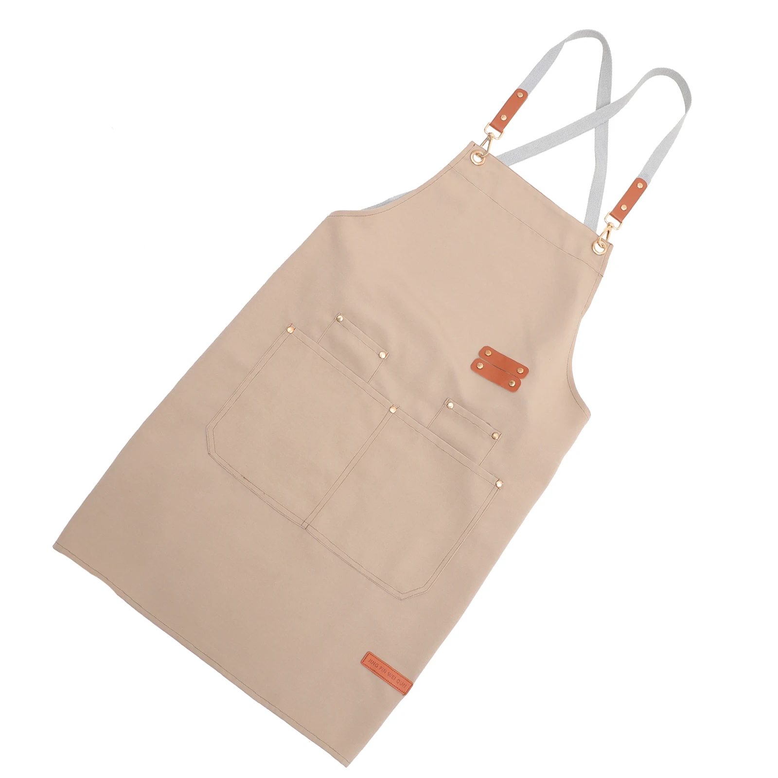 

Adjustable Waterproof Canvas Apron Oil Proof Water Resistant Cooking Baking Grill Gardening Kitchen Supplies Men