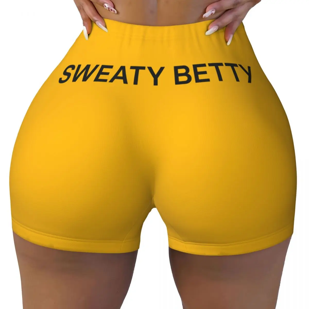 

Пользовательские шорты Sweaty Bettys с логотипом для бега, волейбола и тренировок, женские спортивные шорты для йоги в тренажерном зале