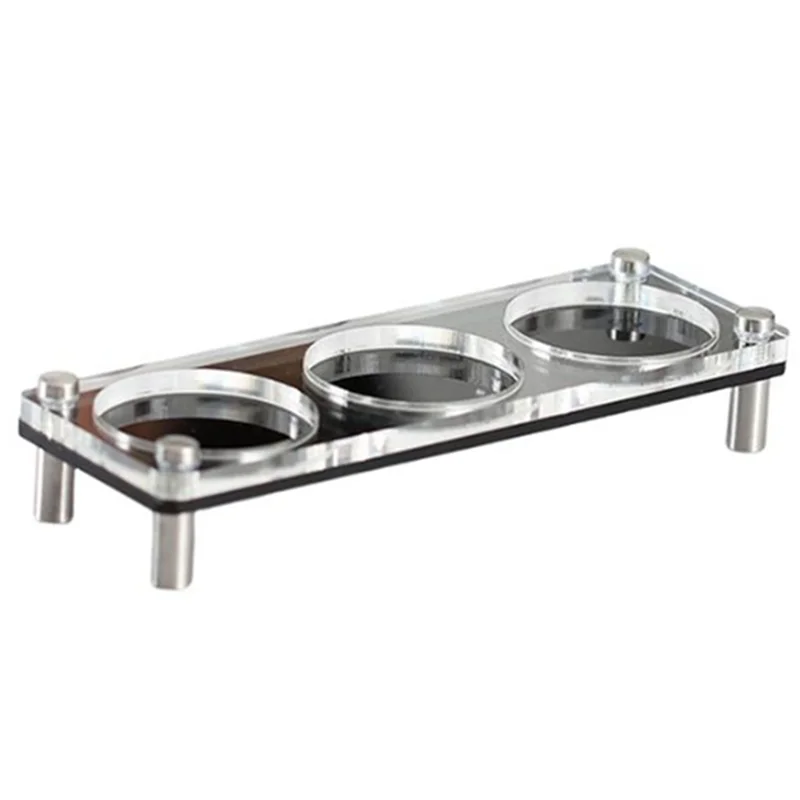 

ABKL-Coffee Utensil Storage Rack 51/53/58Mm Tamper Storage Rack Coffee Tamper Storage Base Durable (Single Layer)