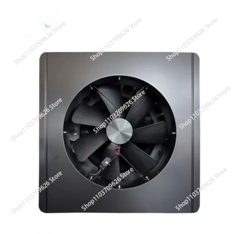Solar powered attic heat extractor air circulation high-speed DC ceiling fan ventilation, green ventilation tunnel on the roof