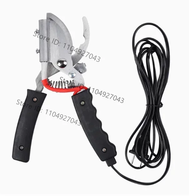 220V Electric Heating Bloodless Tail Cutter Clipper Scissors Piglet Tail Cutting Plier 80W 370℃  for Pig Sheep Goat Farm Tools