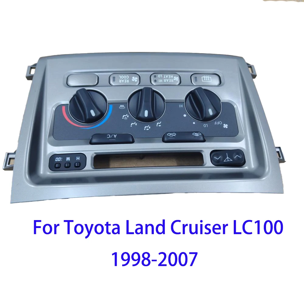 

car Air Conditioning Panel Climate Control Trim Buttons for For Toyota LC100 Land Cruiser 1998-2007