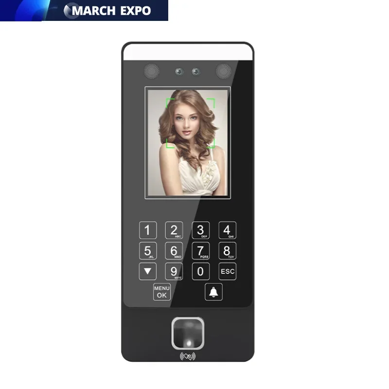 

Cloud Server Biometric Machine Security System Face Recognition Time Attendance Door Access Control System With Free sdk