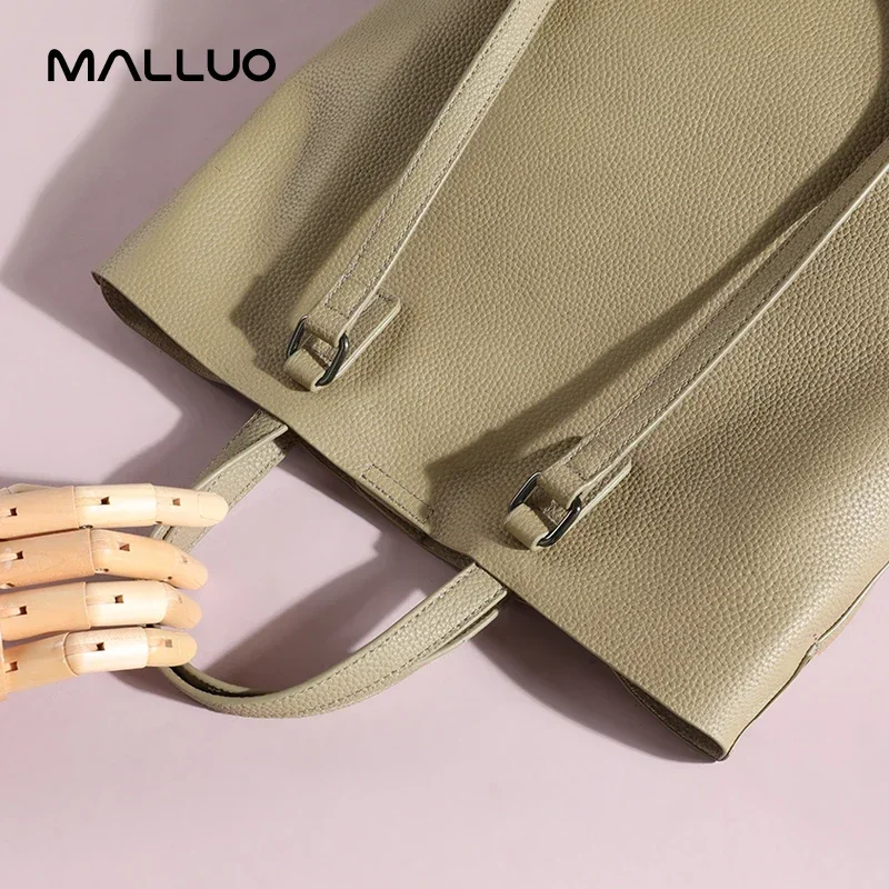 Frauen Rindsleder Echtes Leder Schulter Tasche Weibliche Casual Große Kapazität Büro Totes Handtasche Damen Arbeit Strap Umhängetaschen