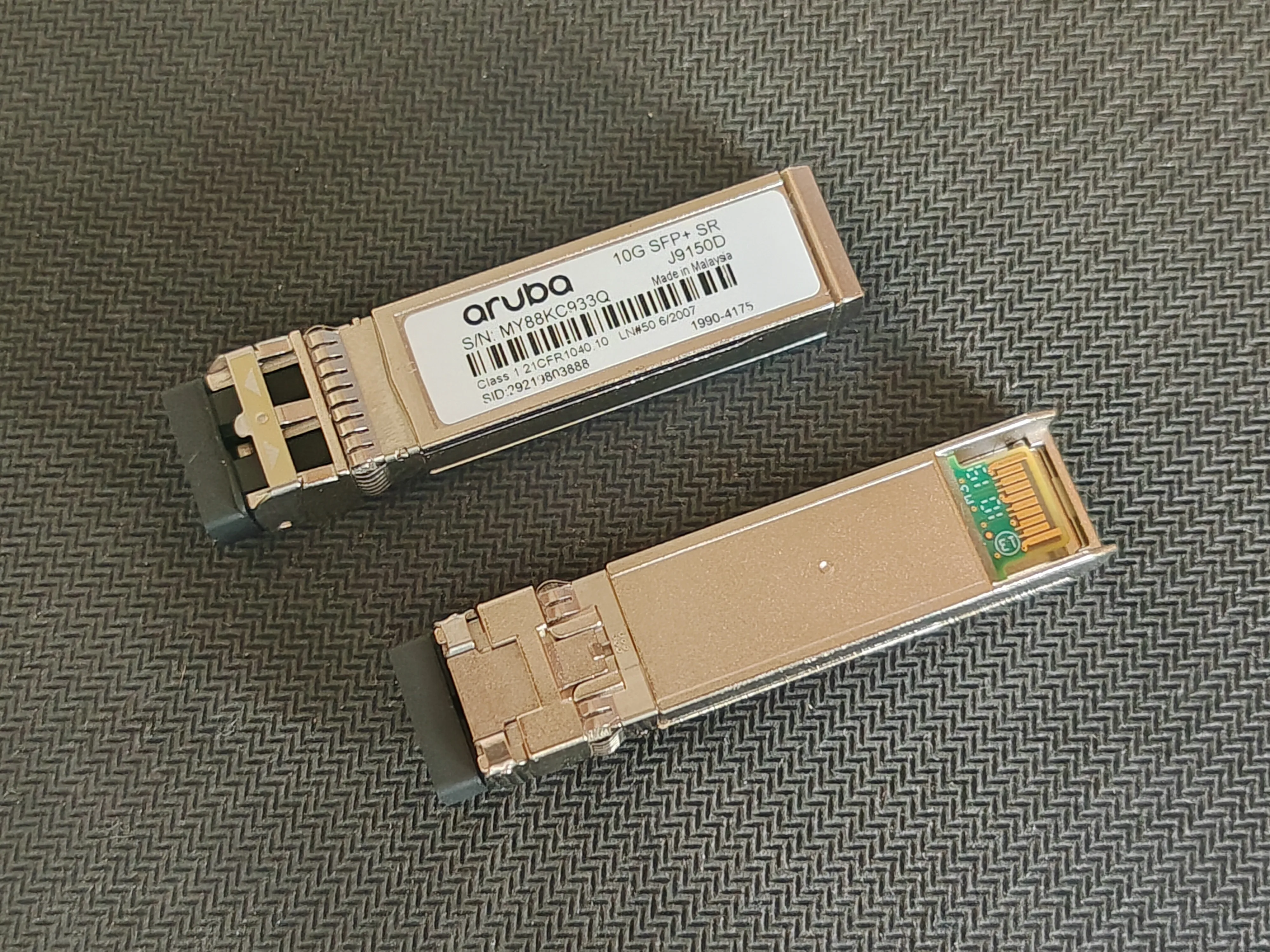1パック-j9150d-aruba-10g-sfp-sr-ファイバートランシーバー-1990-4175-10g-sfp-光ファイバー