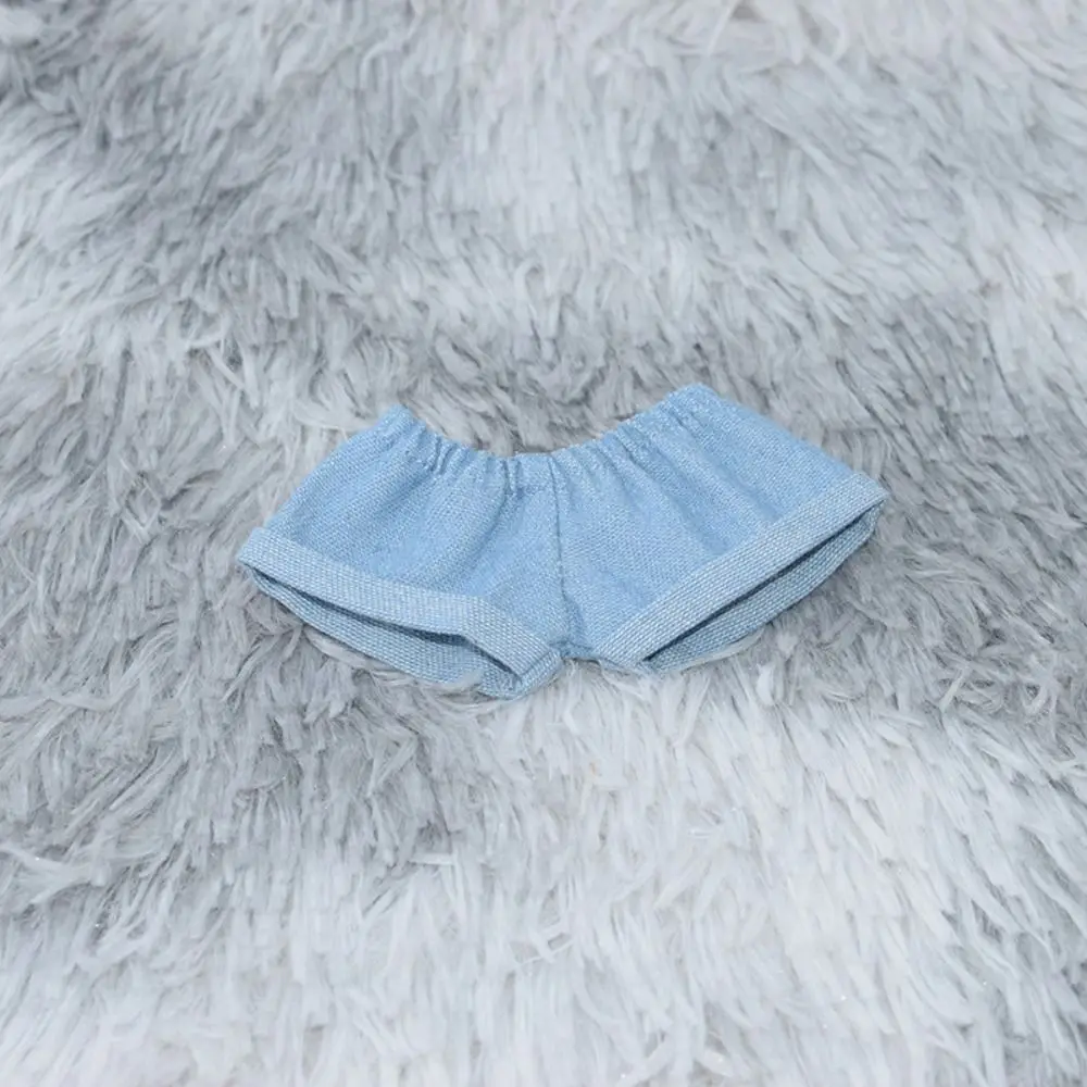 Fashion Doll Jeans Pants Multistyles Cute Cotton Doll Clothes Mini Casual Wears Clothes 15/20cm Cotton Doll/for 1/12 BJD Dolls