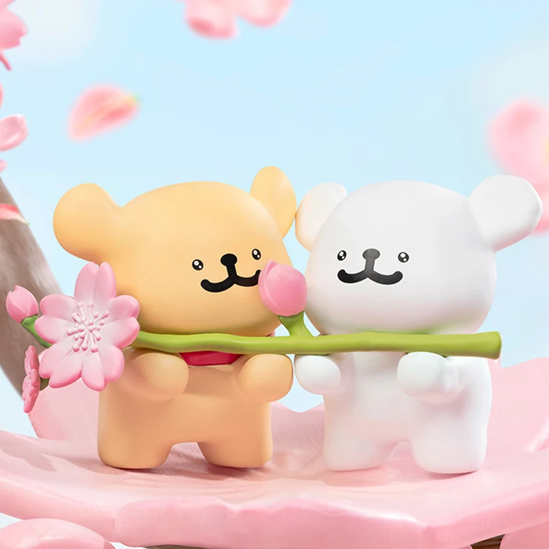 

Слепая коробка, линия щенка, романтическая серия Cherry Blossom, слепая коробка, милое мини-украшение ручной работы, модный модный игровой подарок-сюрприз