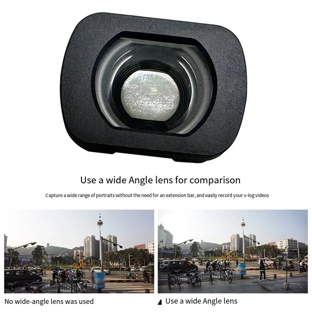 Capture Wider Scenes Reliable Wide Angle Lens Compact External Wide Angle Lens Easy Installation And Removal Optimal Performance