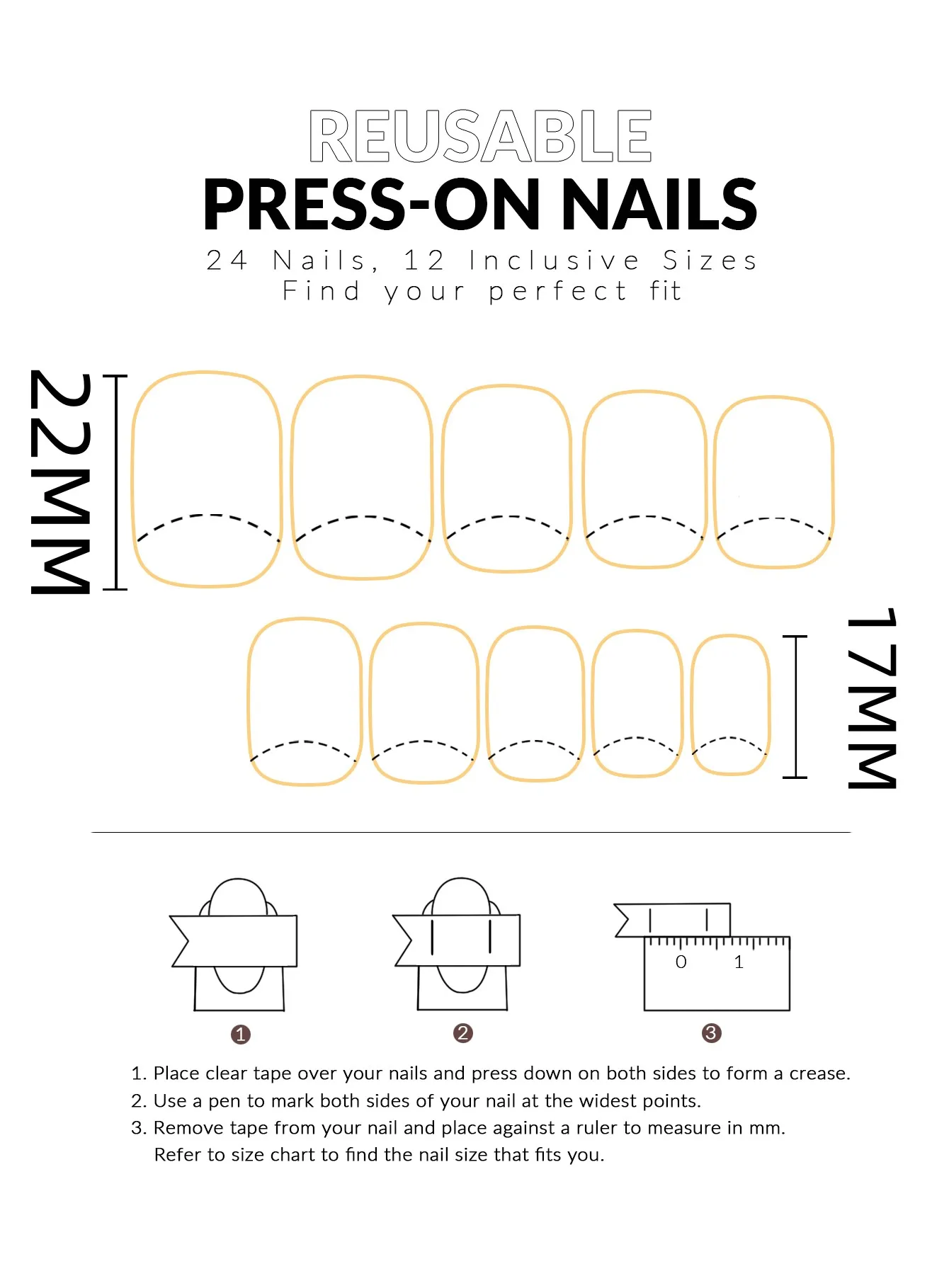 24 Stuks/1 Doos Zachte Witte Diamant Blush Glitter Ijs Penetratie Nep Nagels