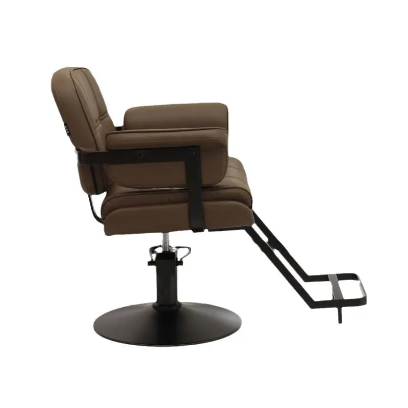 New high-end barber shop chair, special perm and dyeing hair salon chair, comfortable haircut chair