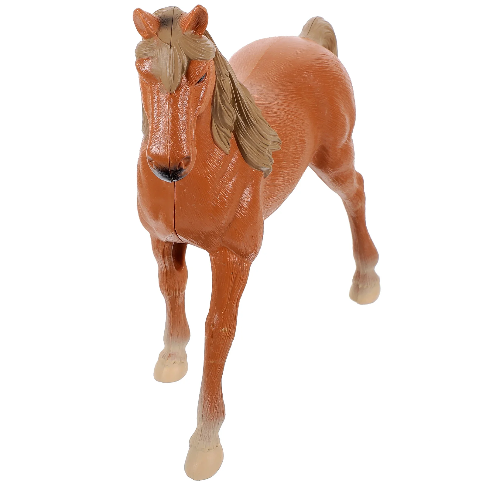 Model Horse Miniature Sculpture Decor Home Statue Simulation Desktop Adornment Figurine Stallion Decoration
