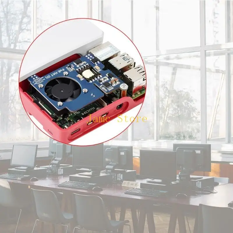 

LX0B Модуль охлаждающего вентилятора POE с питанием через Ethernet обеспечивает чистое и надежное питание