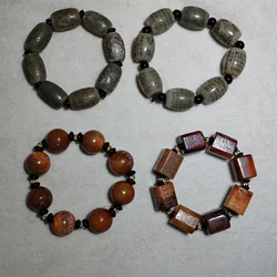1pcs/lot natural Hetian jade bracelet Scripture text The most precious variety of jade Noble Collectible Multiple styles jewelry