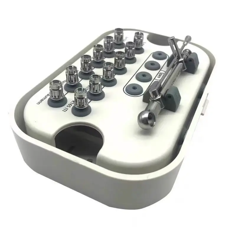 Dental Implant Universal Repair Tool Box Implant Torque Wrench Screwdriver Head Oral Tool Box Set