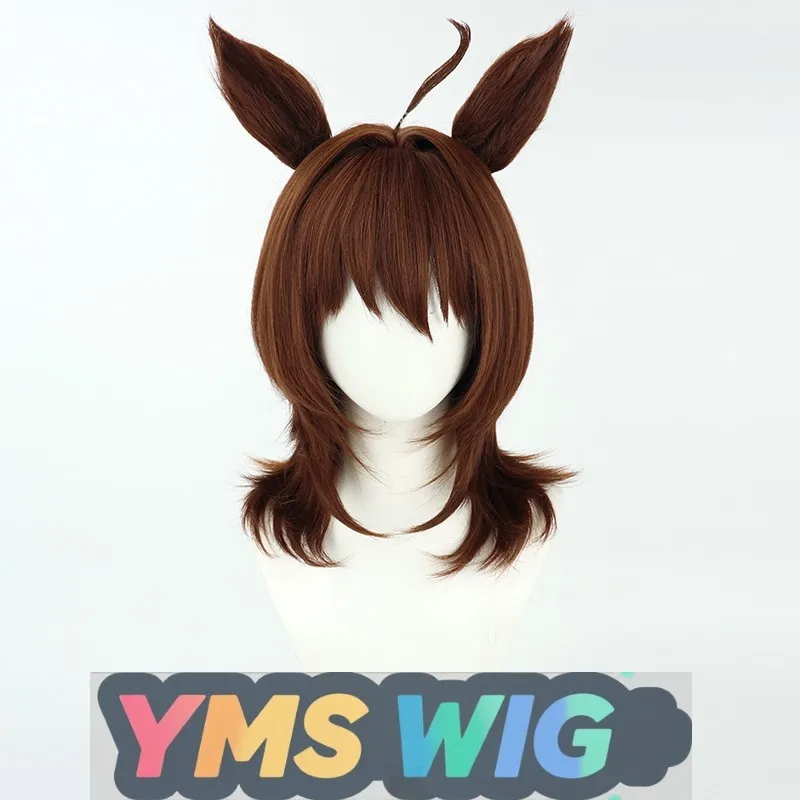 วิกผม [YMS WIG] Uma Musume Pretty Derby Pretty Derby Ally Tachyon พร้อมหูและหาง