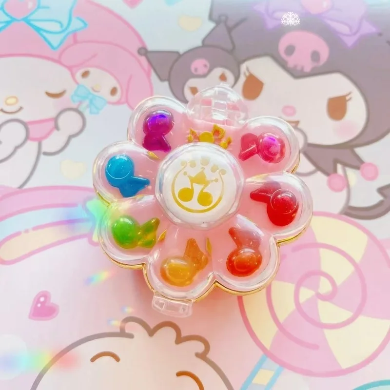 ของแท้แบนเดย์ กาชาปอง เมจิคอล โดเรมิ มินิไม้กายสิทธิ์เครื่องแปลงโมเดลขนาดเล็กรูปกระจกแต่งหน้าเครื่องประดับสะสม