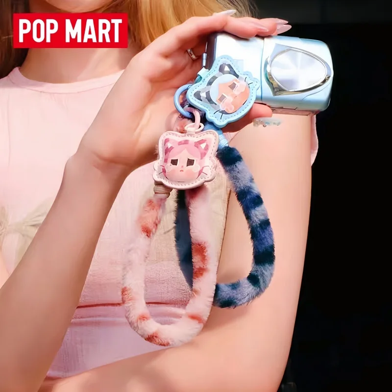 

Новый хит продаж, оригинальная серия Popmart Crybaby Leopard Cat, ремешок для мобильного телефона, слепая коробка-сюрприз, плачущие детские периферийные устройства, подарки