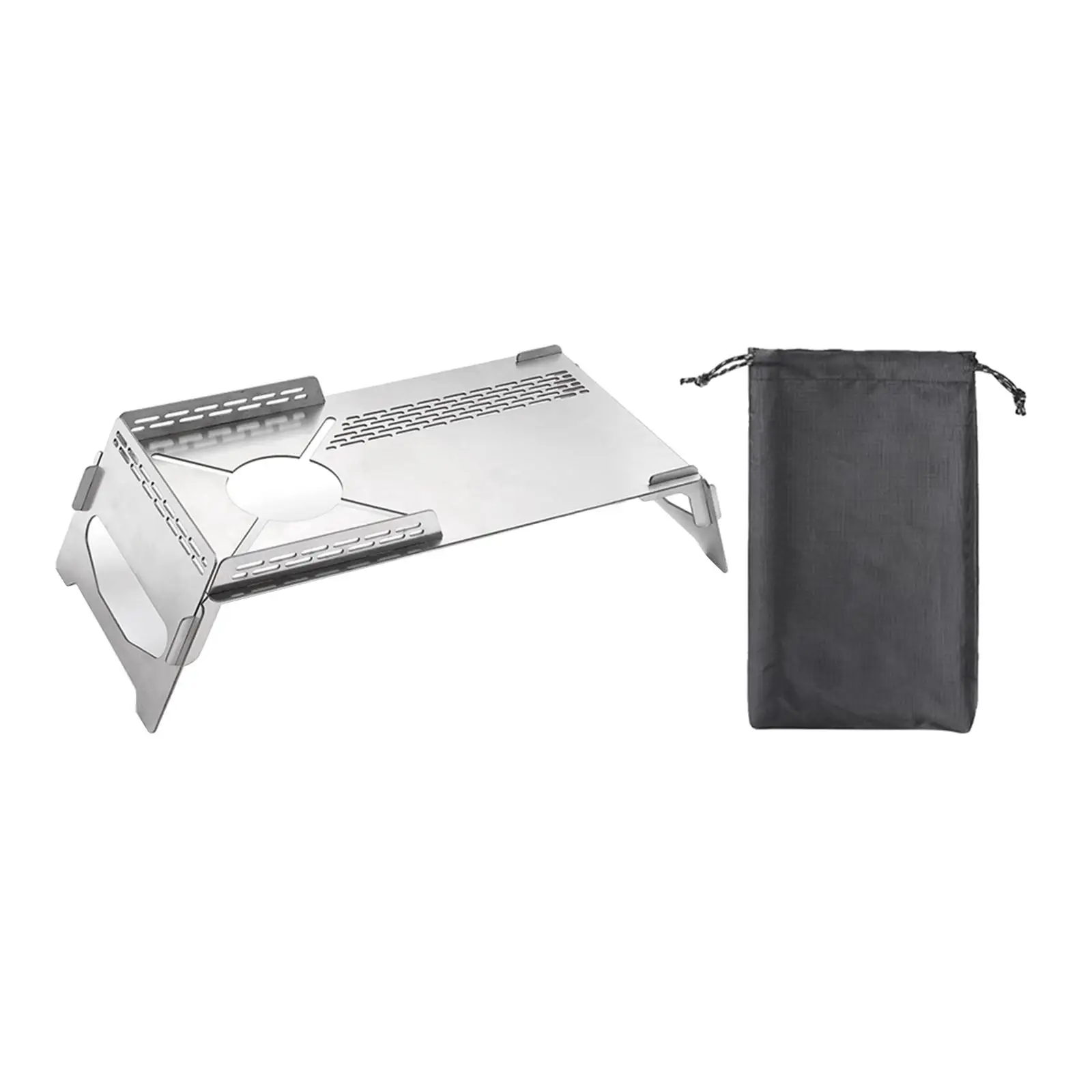 

Portable Foldable Stove Table Burner Stand for Fishing Hiking Backpacking