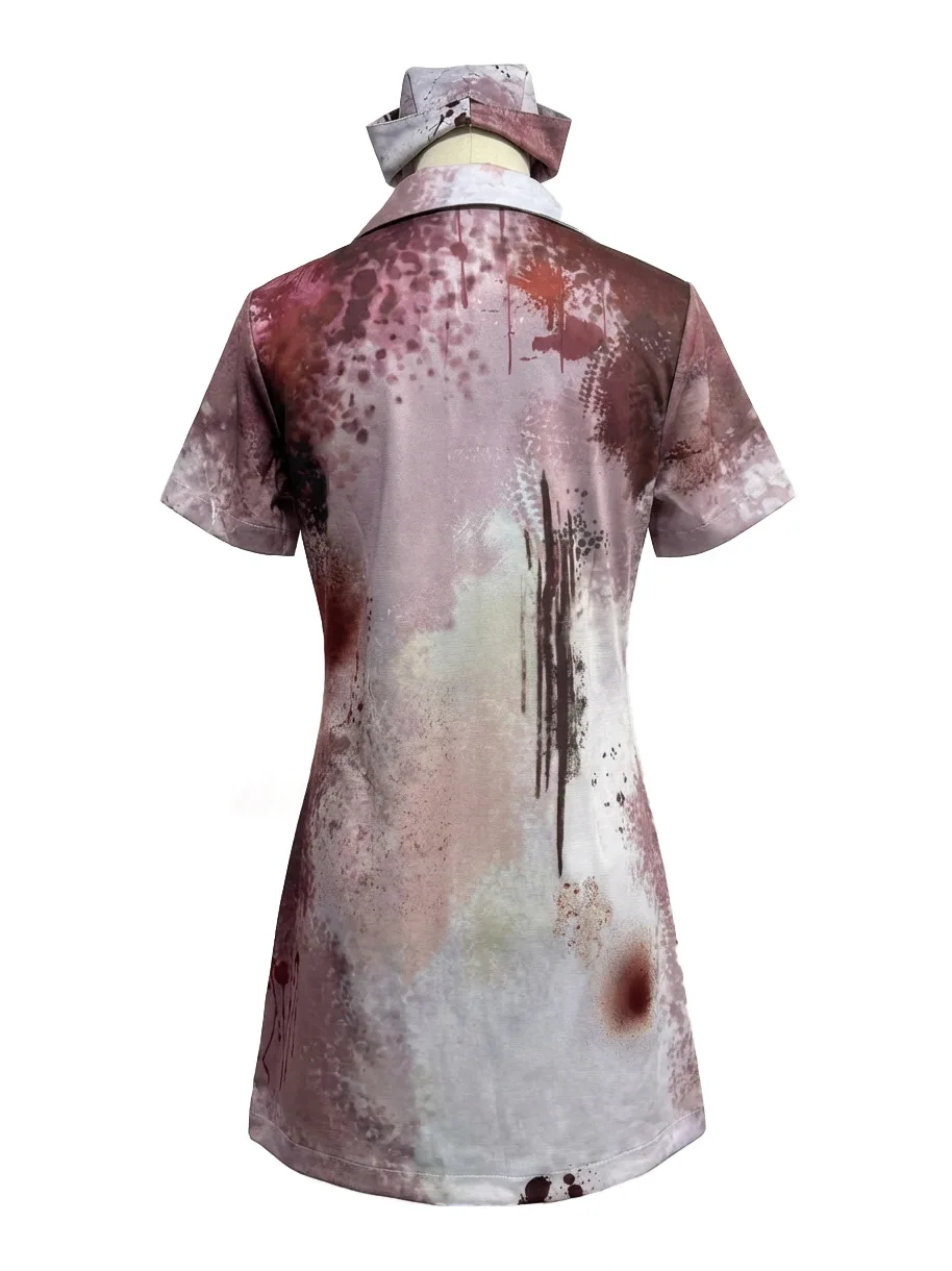Déguisement Infirmière Zombie Déchirée avec Coiffe – photo 13
