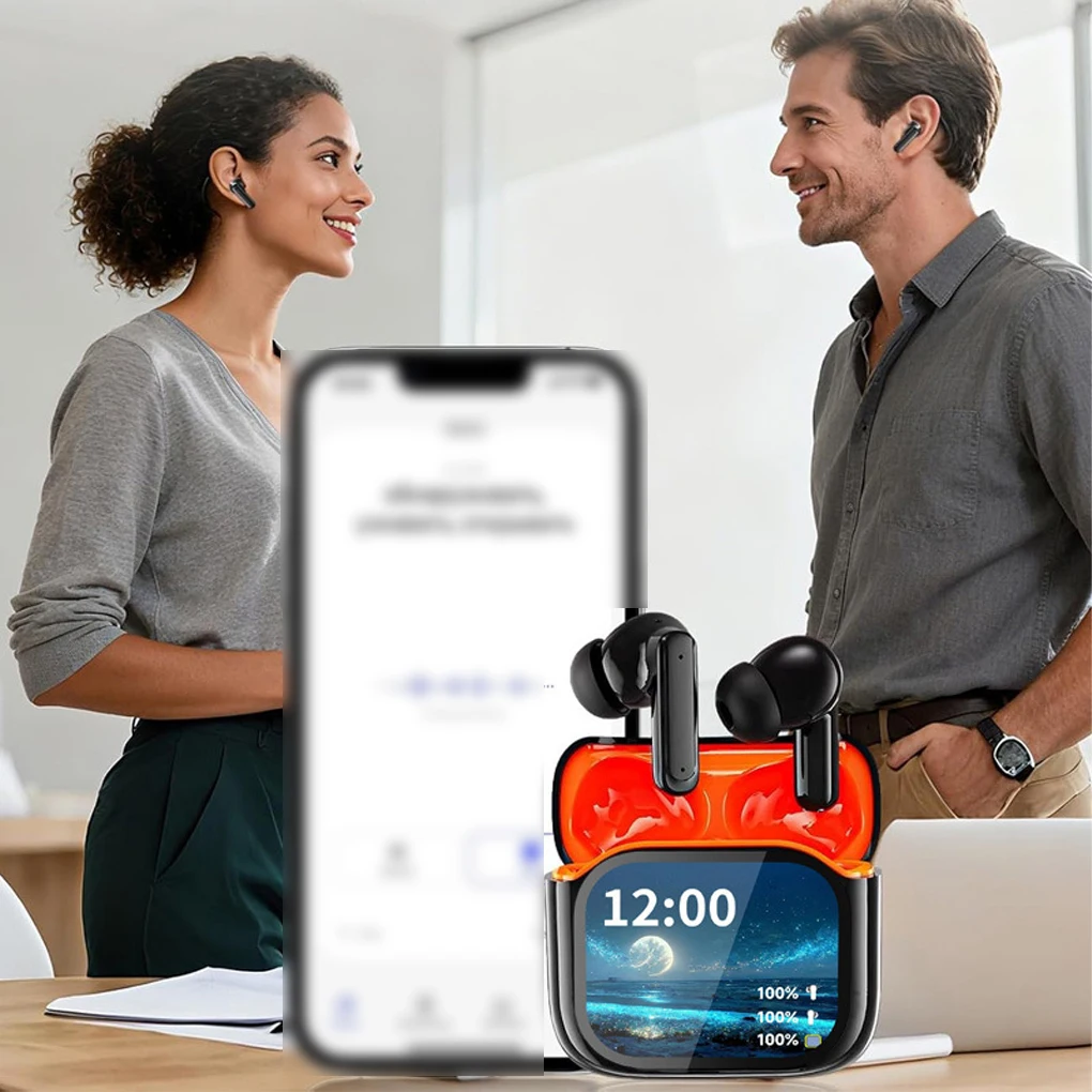 Bluetooth LED Waterproof Design, High-Definition Durable Extended Battery For Fitness, Hiking, Product Does Not
