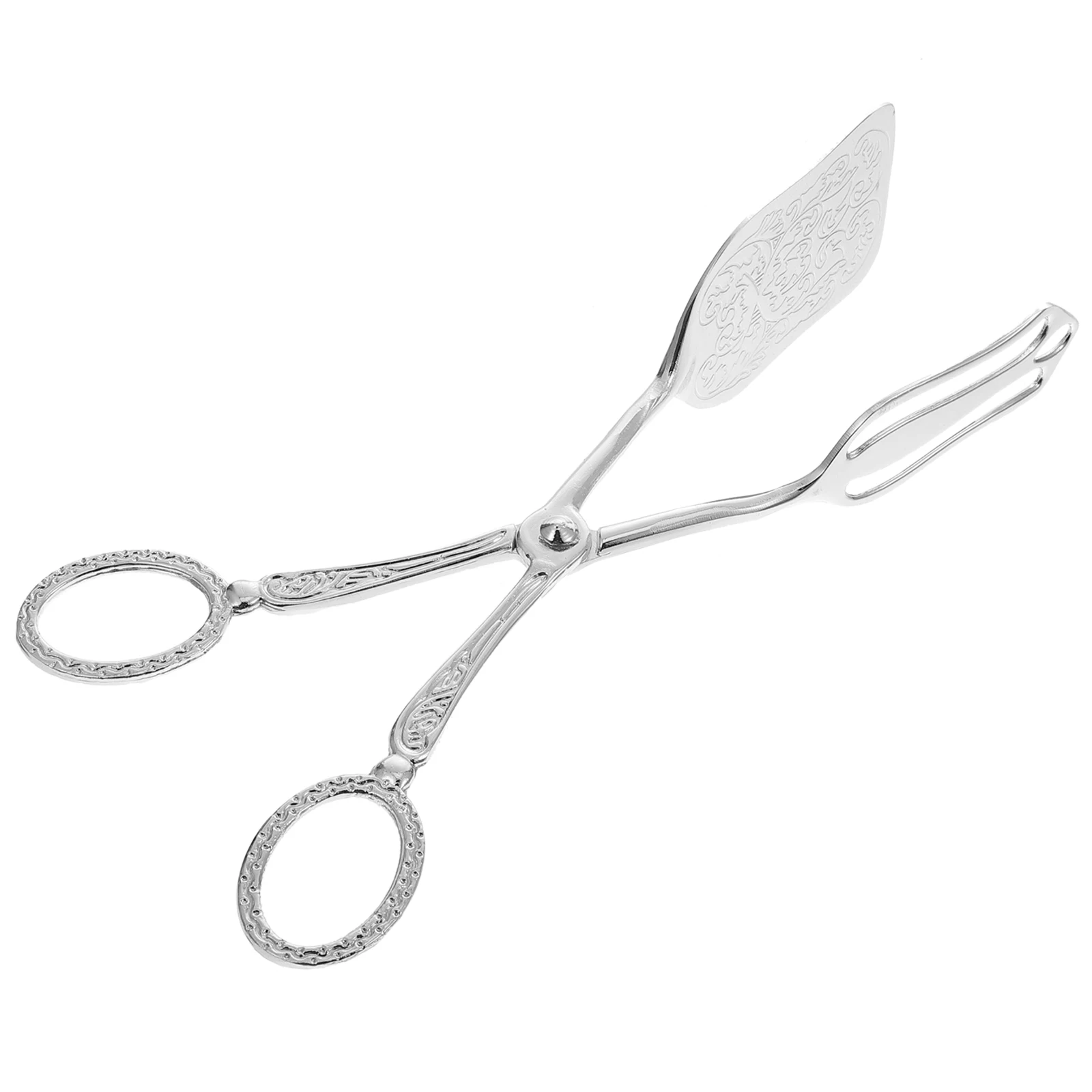 

Sturdy Zinc Alloy Bread Anti-Skid Food Clip Cake Bbq Kitchen Tool Heat-Resistant Cooking Clamp Dessert Clip Steak