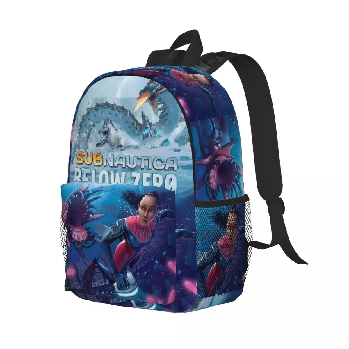 

Рюкзак Game Subnautica Below Zero, студенческая сумка для книг для мальчиков и девочек, детская школьная сумка, компьютерные сумки на плечо для мужчин и женщин