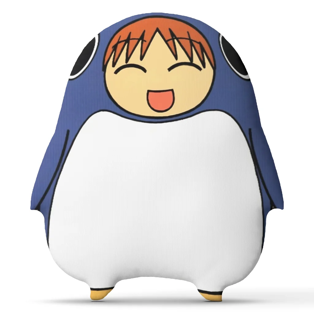 Chiyo Chan Penguin Plush Pillow Anime Character Stuffed Cushion Irregular Throw Pillow for Sofa Bed Bedroom Home Decor Gift