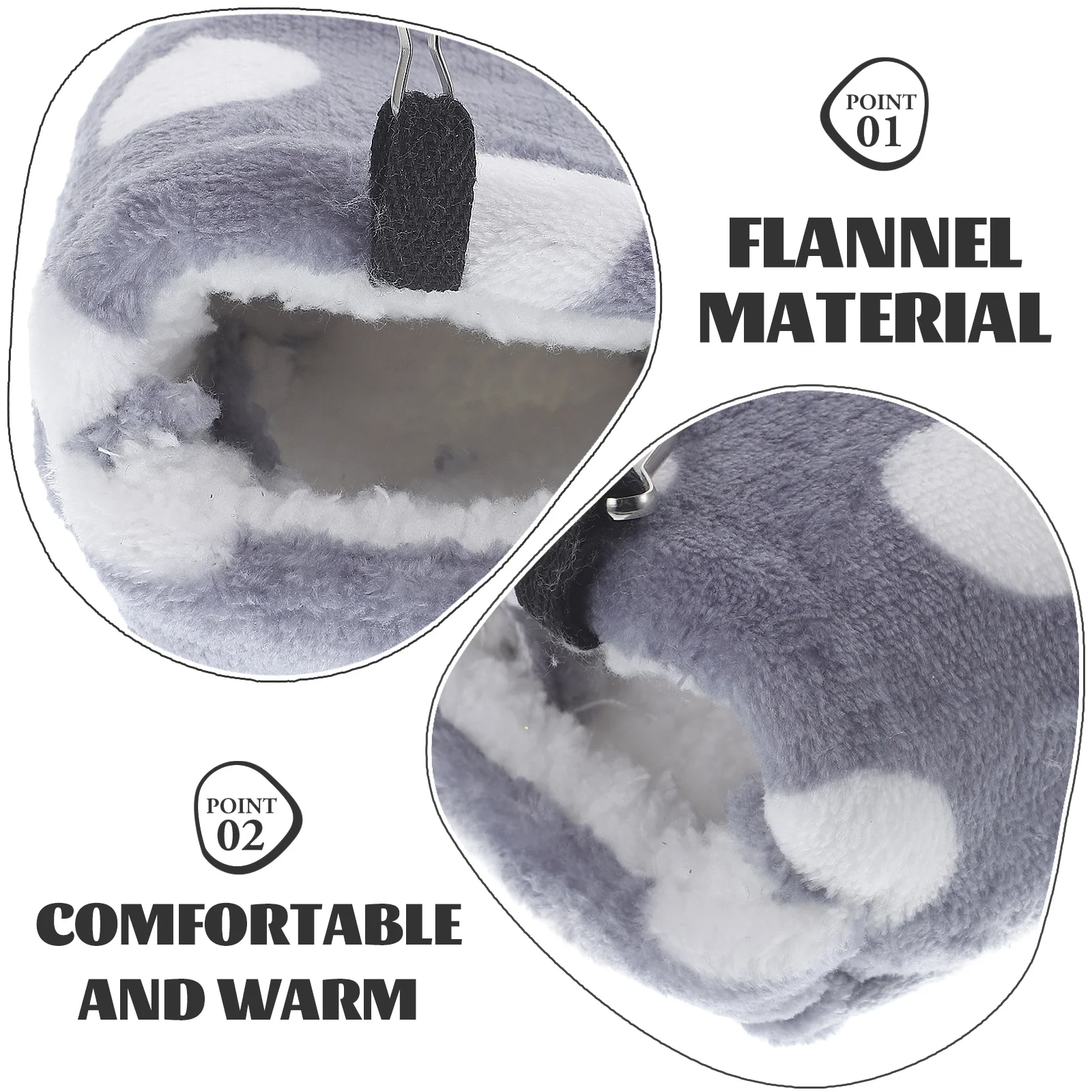 

Practical Warm Nest Parrot Hammock Animal Hut Cage Accessories for Small Pets Squirrel Hedgehog Chinchilla Comfortable Bed House