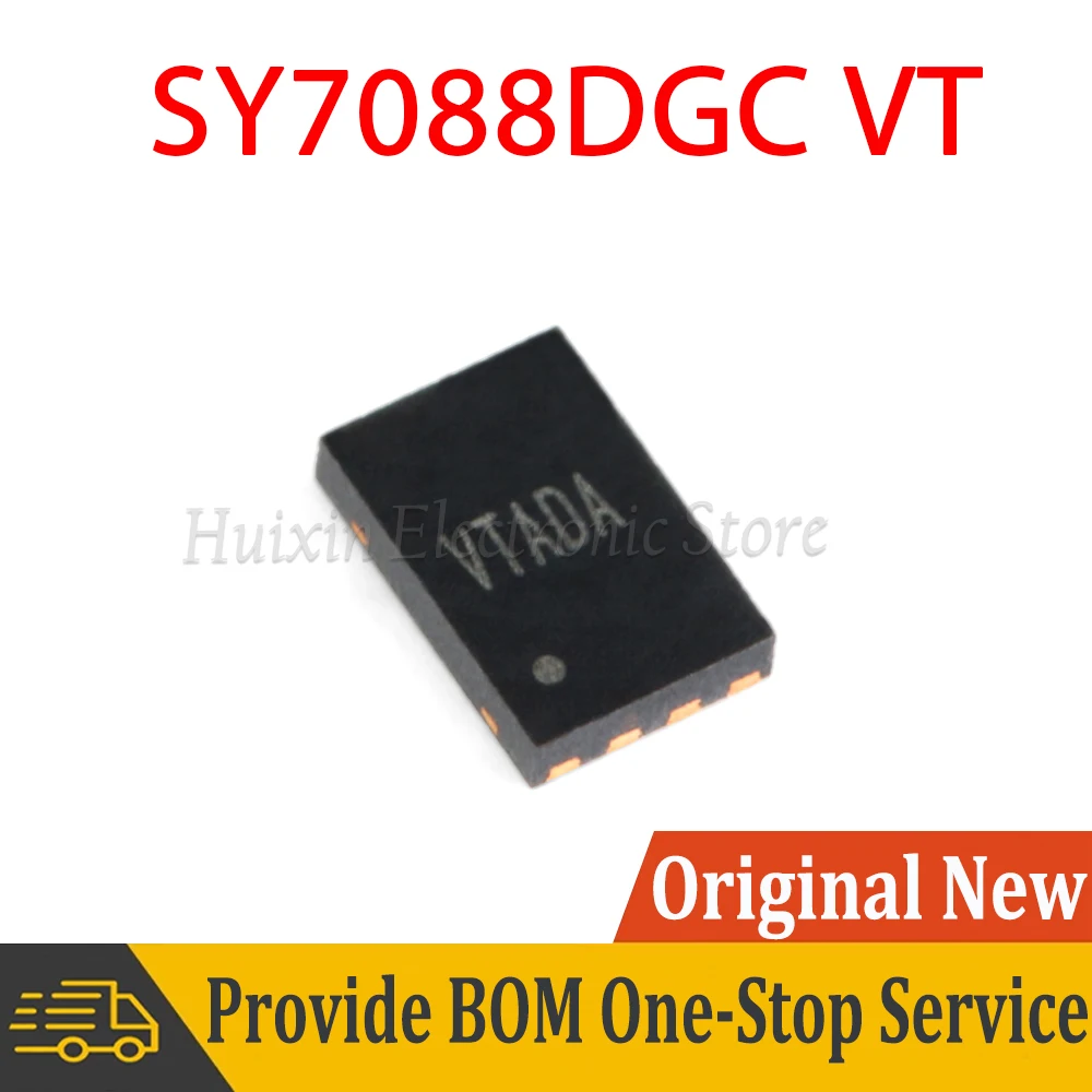 5pcs SY7088DGC SY7088D VT DFN-8 Synchronous Boost Regulator SMD New and Original IC Chipset