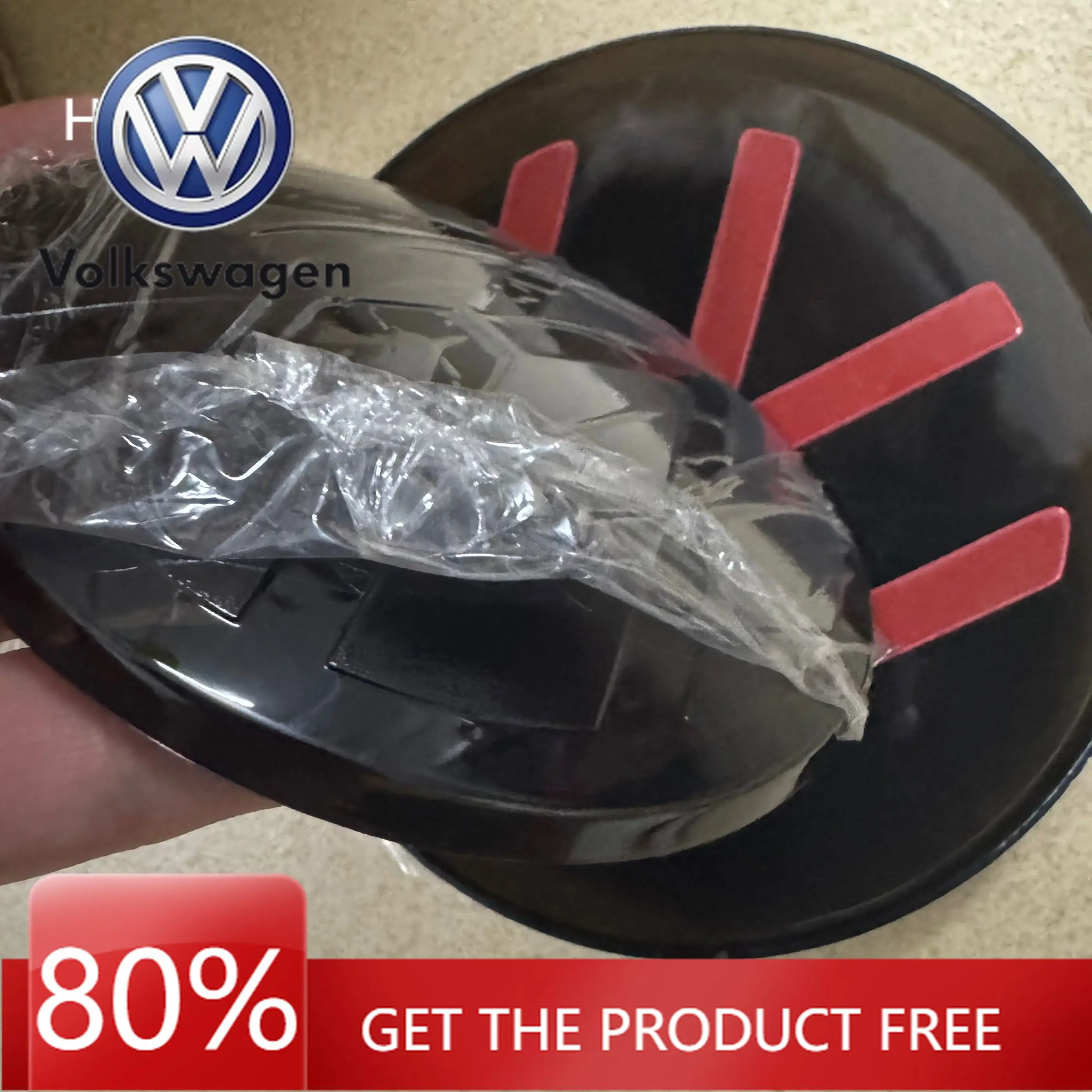 

Эмблема-значок 3D зеркальный черный с логотипом VW для передней решетки радиатора и крышки багажника Volkswagen VW Golf 6 7 7.5 8 MK6 MK7 M