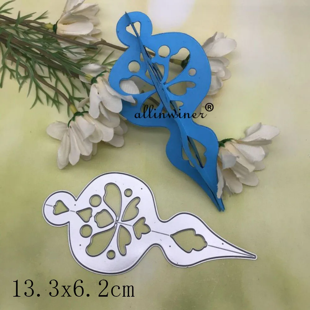 5 Kinds of 3D Flower bell Metal Cutting Dies for DIY Scrapbooking Album Paper Cards Decorative Crafts Embossing Die Cuts image 4