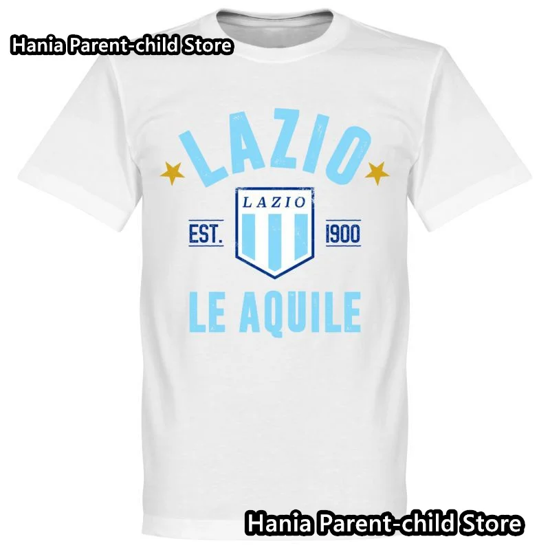 New Arrival Summer Men Kid Italy Rome Jersey Fan commemorative T-shirt Men Short Sleeve Top Sport Football Soccer T -SHIRT