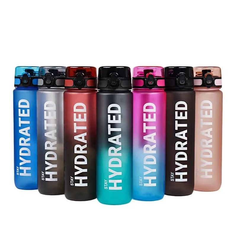 AliExpress NONE 1L Water Portable Sport Water Bottle Pretty Drink Bottle Leakproof Gym Water Bottle for Outdoor Travel Fitness Cycling