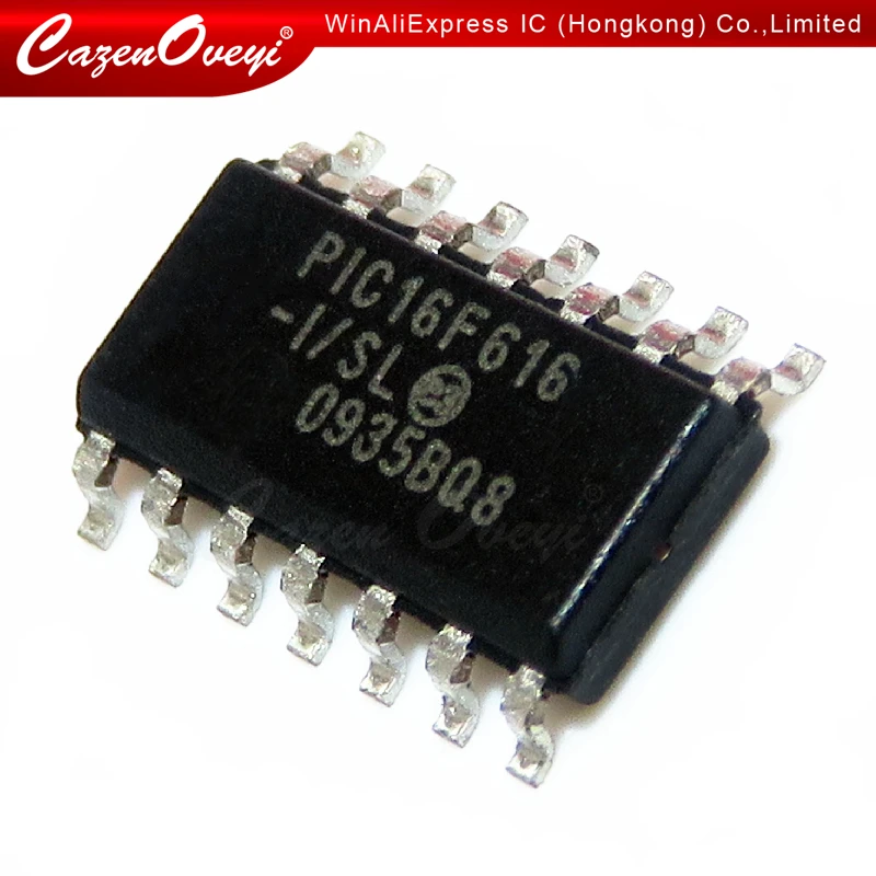 5pcs/lot PIC16F616-I/SL PIC16F616 SOP-14 In Stock