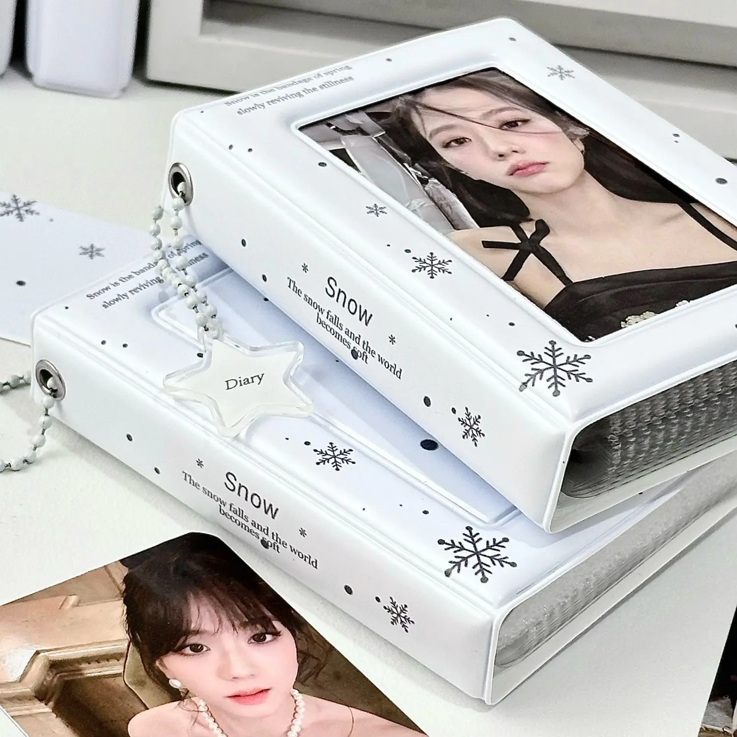 3-Inch Card Album Photo Storage Card Package Storage Book Card Holder Fandom Collection Star Idol Album protective cover