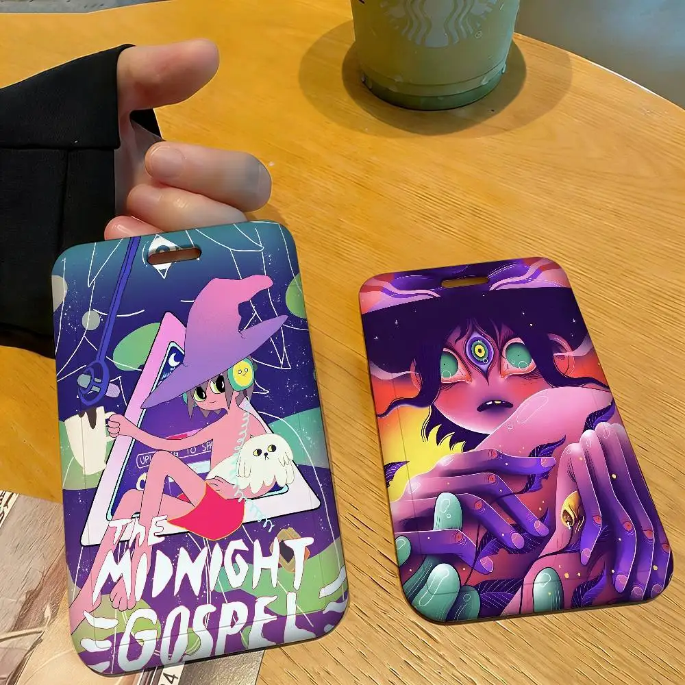 

Держатель для карт M-Midnight G-Gospel Anime, чехол для удостоверений личности, именных бейджей, рабочих карт сотрудников компании, чехол для проездных билетов