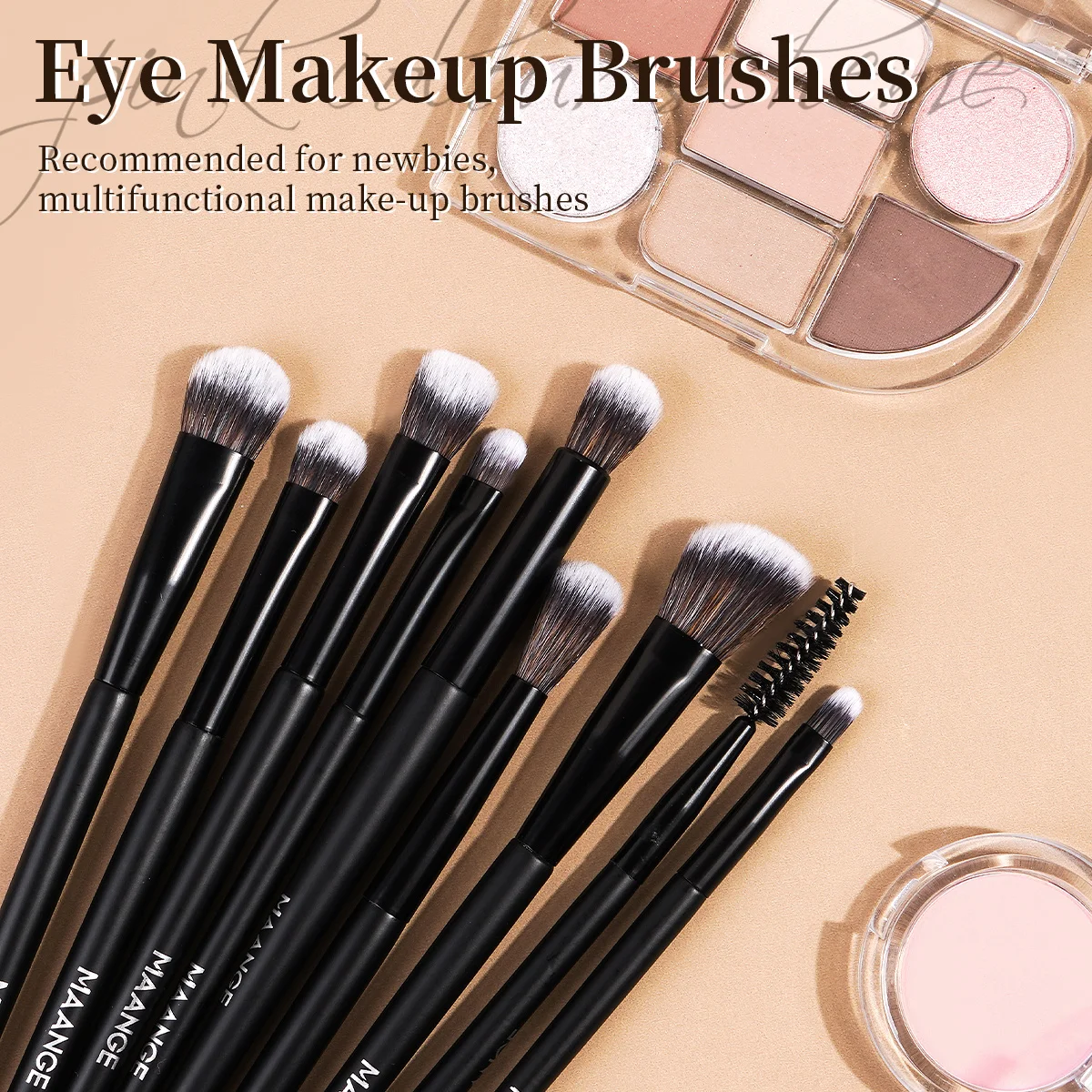 MAANGE Make-Up Kwasten 15 stks Gezicht Oogborstels Ultra Zacht Haar Foundation Concealer Blush Oogschaduw Kabuki Make-Up Borstel kit Gereedschap