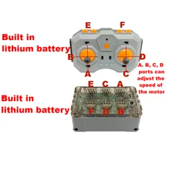 Technical Electronic building block RC set  micro-motor refit accessories power functions Parts DIY Car Truck bricks kids toy
