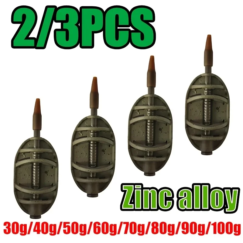Alimentador Inline para carpa – Cuerpo corto de aleación de zinc