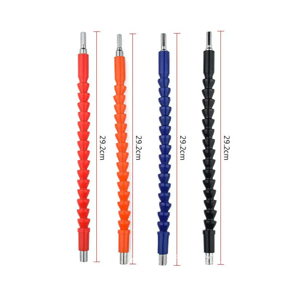 Universal Flexible Shaft Connection Rod 6.35mm Drill Bit Holder Extension Power Tool Part For Screwdriver Narrow Working
