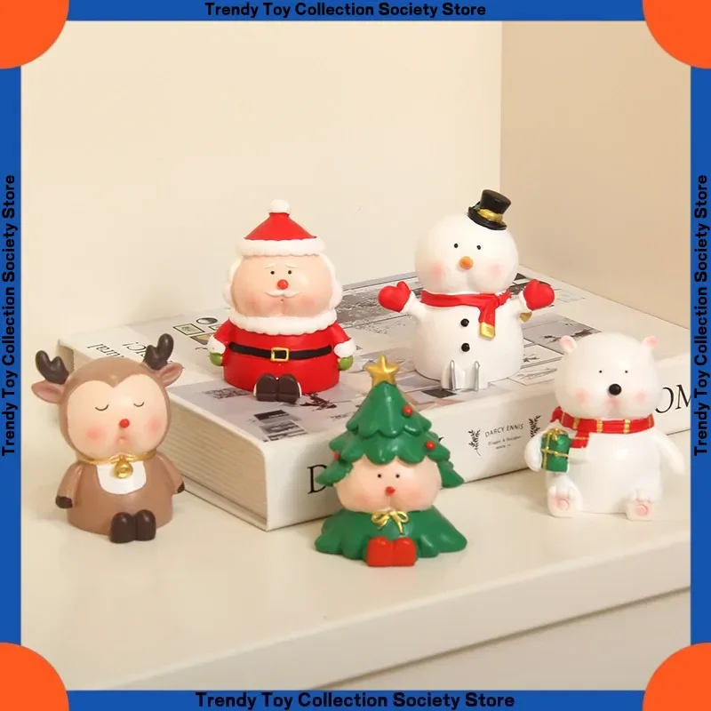 

Christmas Magic Blind Box Santa Claus Home Decorations Cute Christmas Gifts Trendy Figurines And Ornaments For Gifting