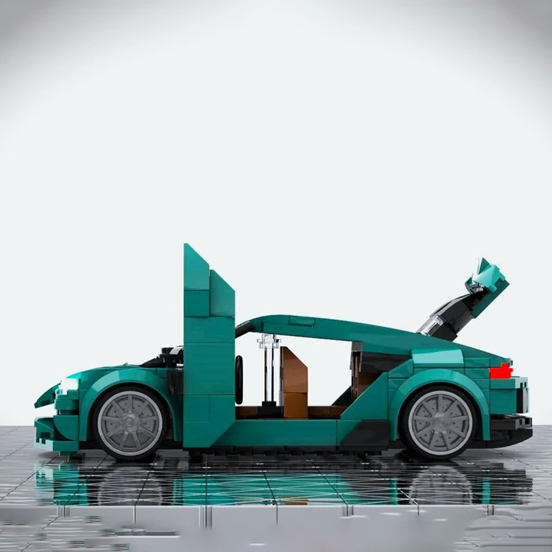 Champion Speed Cars Moc Building Bricks Hot V8 Car Model Collection Technology Modular Blocks Gift Christmas Toys DIY Sets