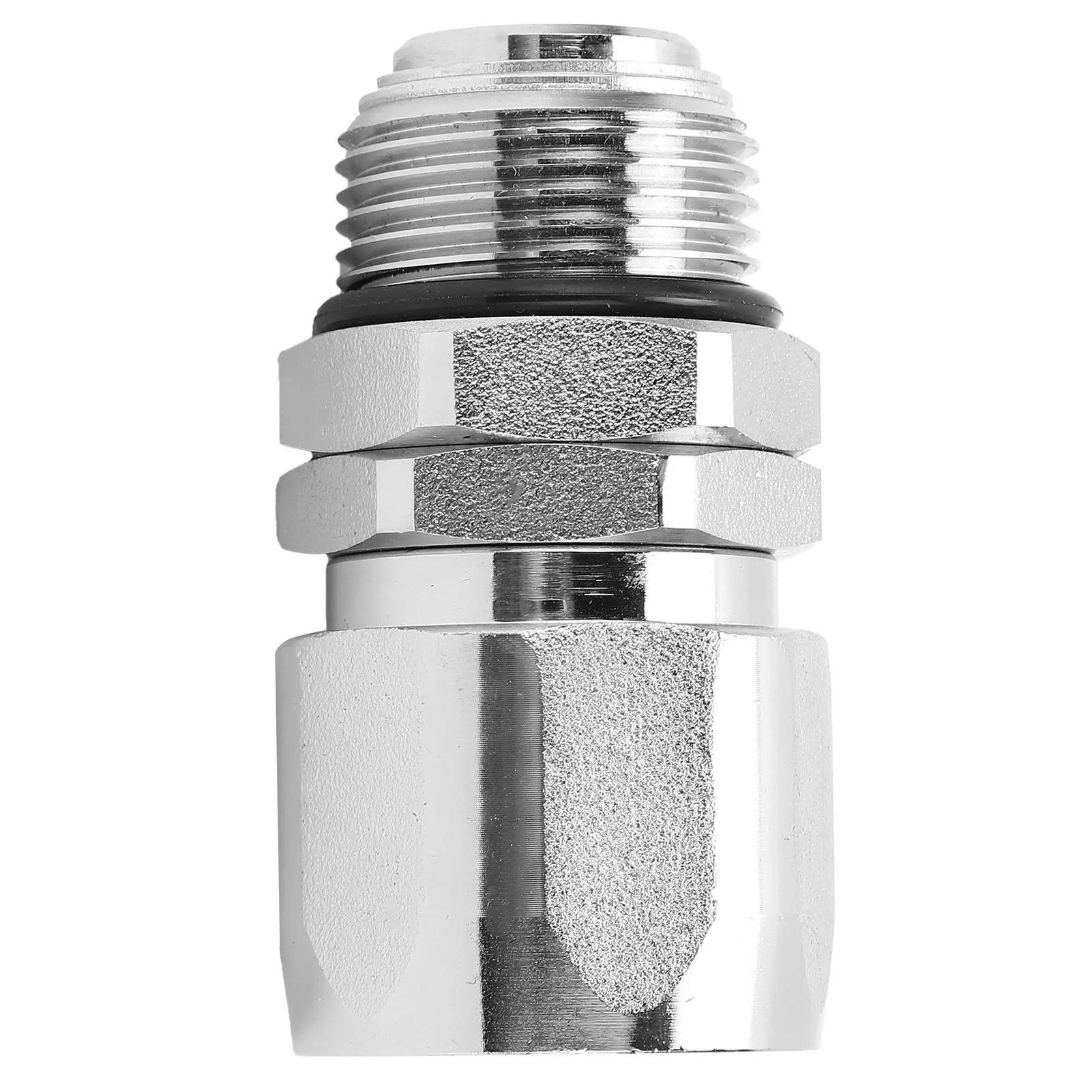 GunHose Swivel Joint Brass Hose Fitting Connector 1in Thread for Fuel Dispenser Gun(Flexiable )