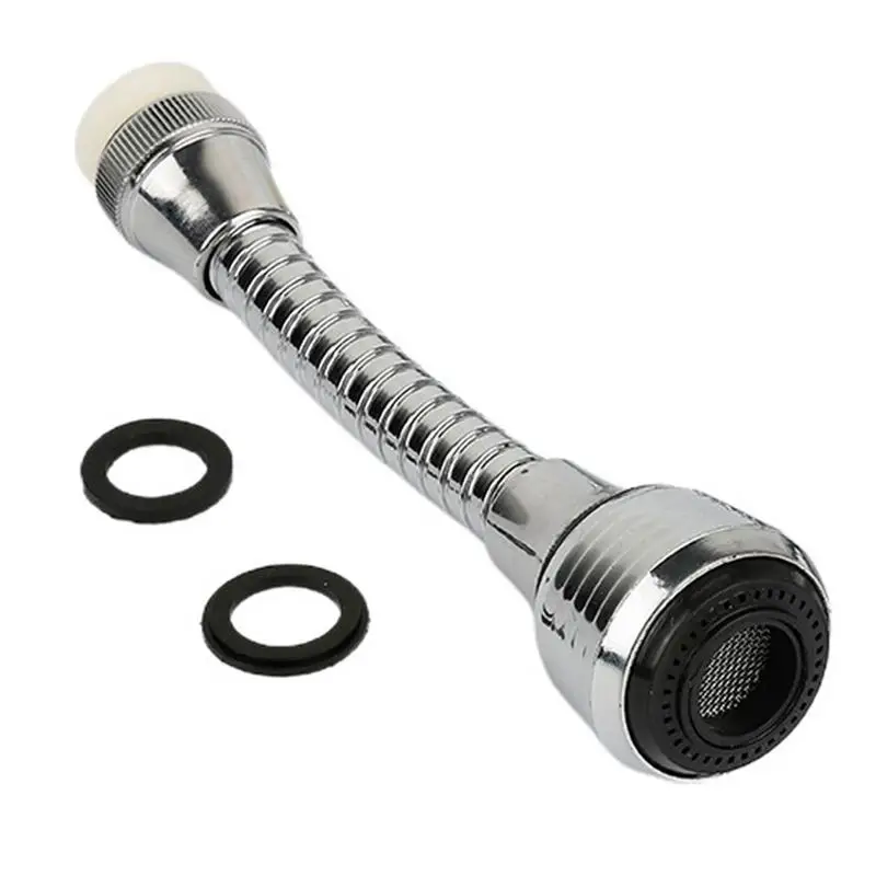 Adjustment Faucet Extension Tube Water Saving Nozzle Filter Kitchen Water Tap Extension Hose Adapter With 360 Degree Rotation