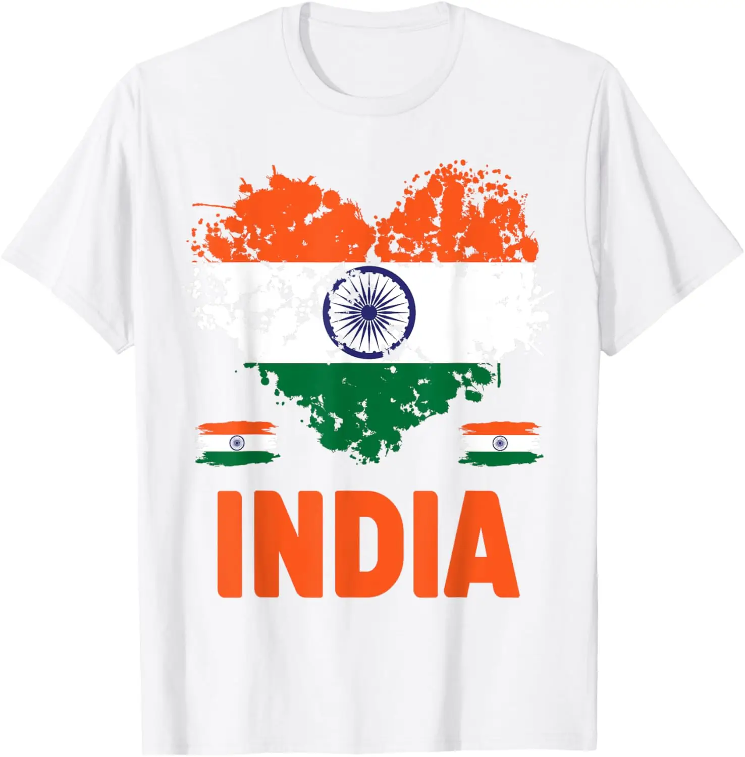 

India Flag Outfit Idea For Kids & Novelty Indian Flag Heart T-Shirt Motorcycle